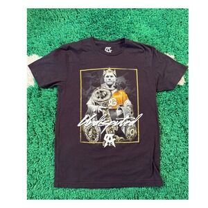 Canelo Alvarez T-Shirt Mens Medium Black Excellent Undisputed Boxing Graphic Tee